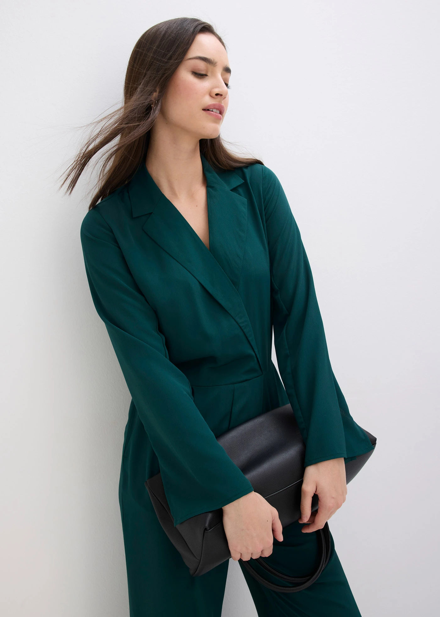 Salopetă • verde profund • magazin bonprix