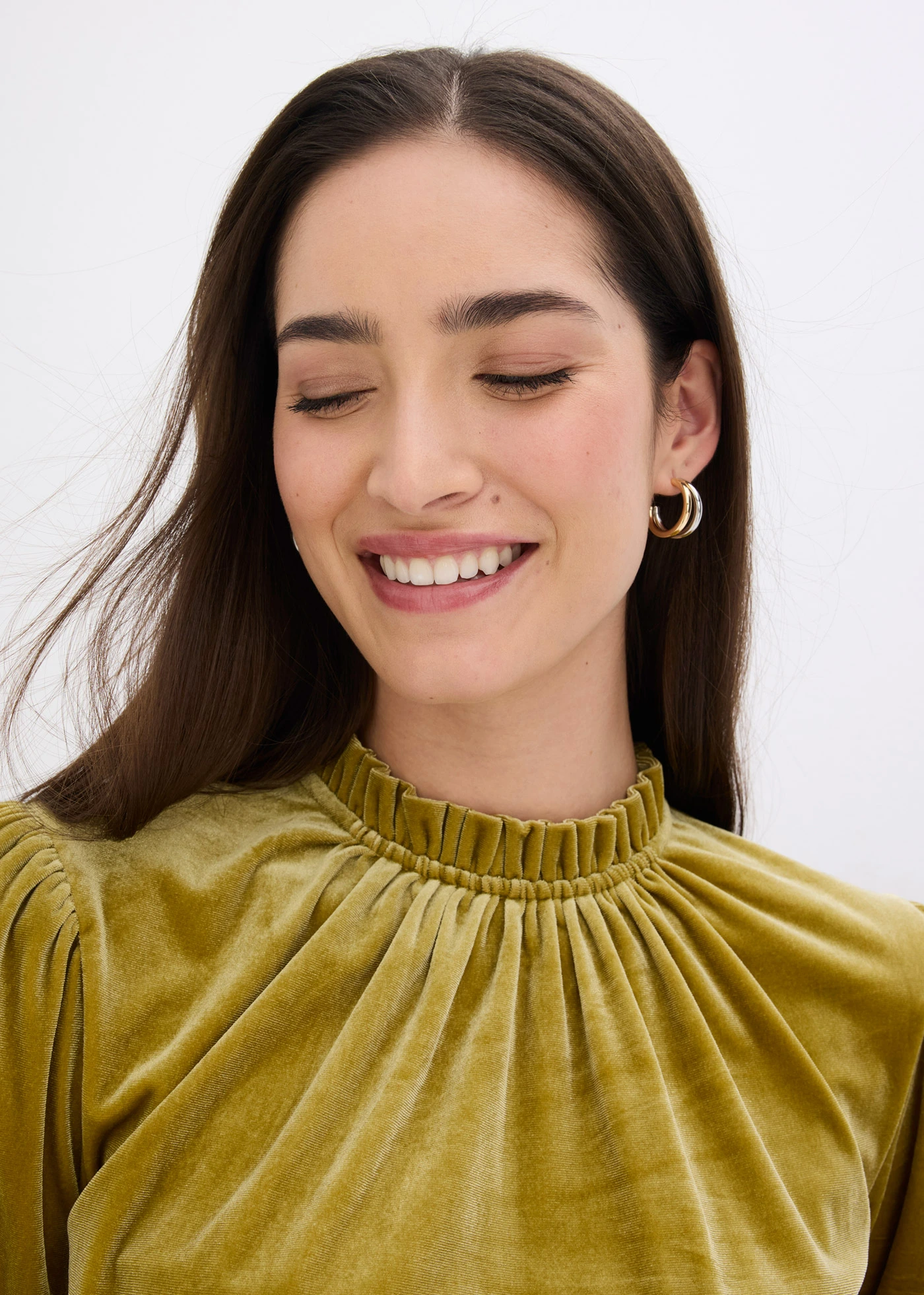 Sametové tričko • zlatá • bonprix obchod