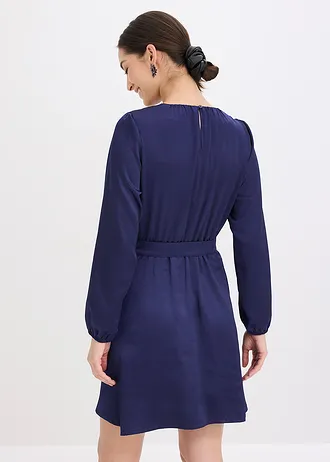 Mini jurk, Kleur: donkerblauw