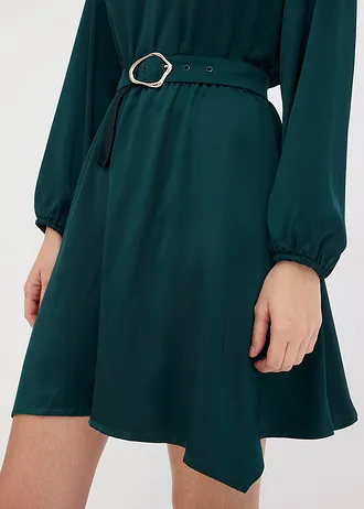 Sukienka mini • ciemnozielony • sklep bonprix