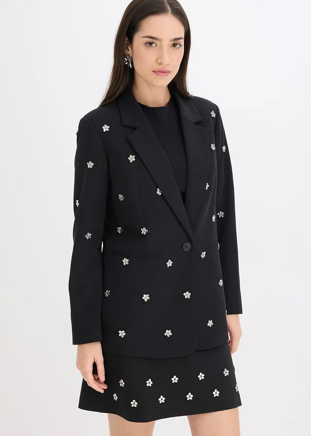 Oversized blazer • zwart • product-page.page-title-suffix