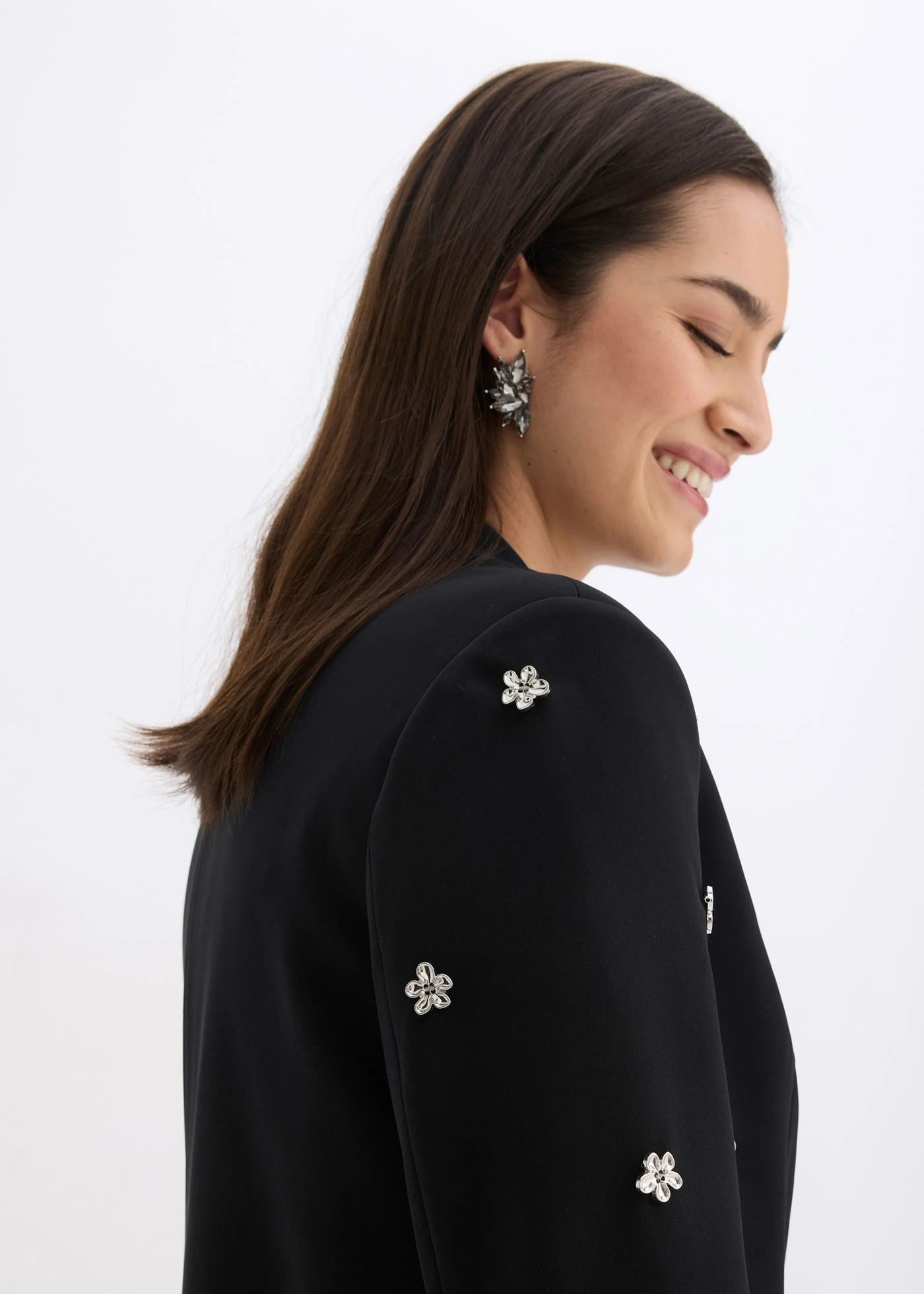 Żakiet oversize • czarny • sklep bonprix