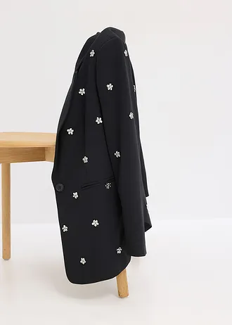 Blazer oversize • noir • Boutique bonprix