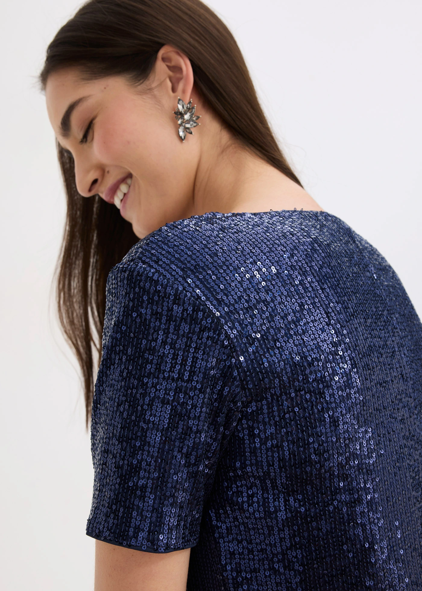 T-shirt • bleu foncé • Boutique bonprix