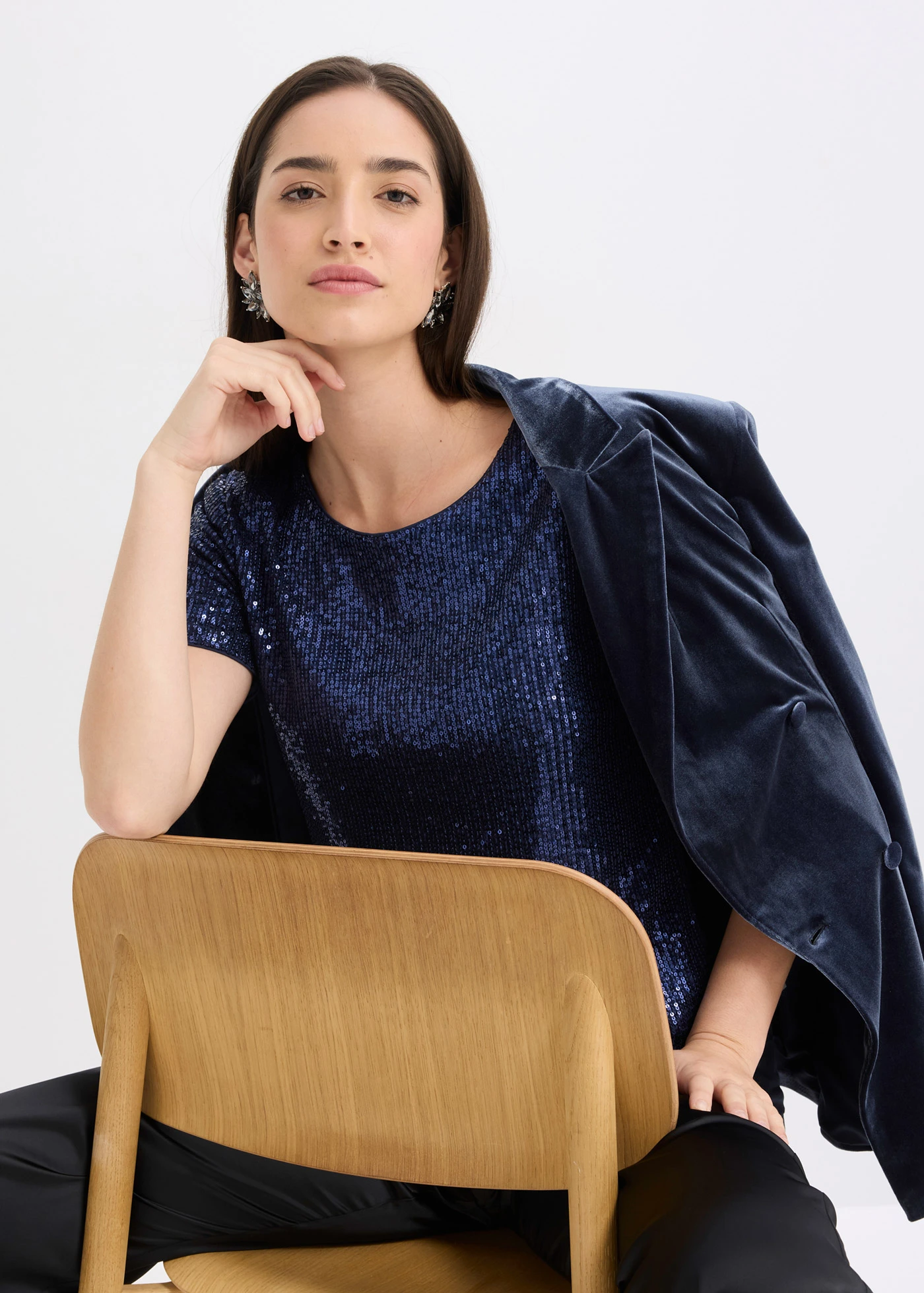 Shirt • donkerblauw • bonprix online shop