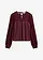 Longsleeve met kant, Kleur: wijnrood
