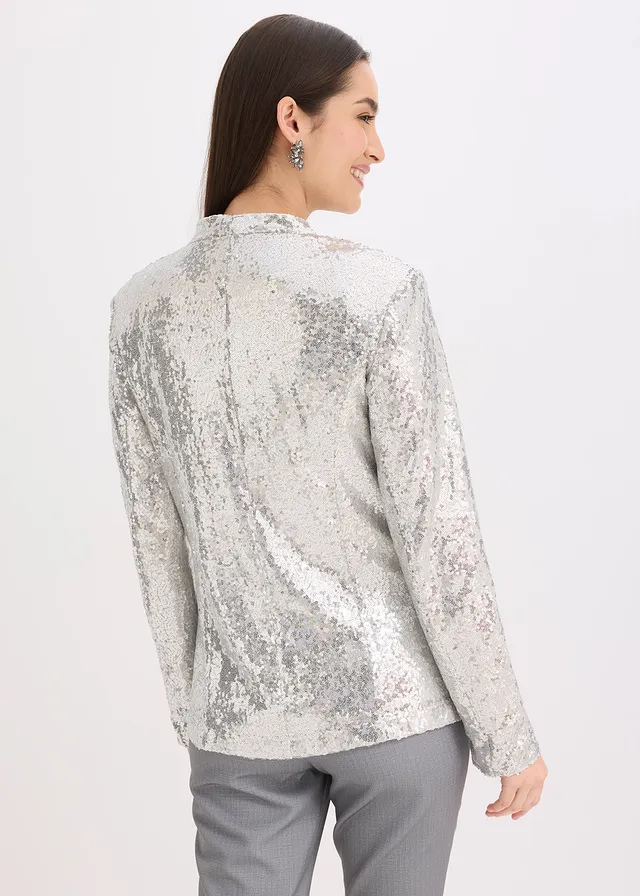 Blazer à sequins • argenté • product-page.page-title-suffix