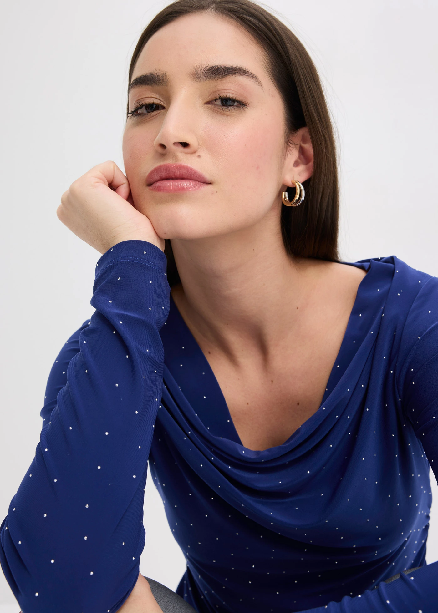 T-shirt manches longues • bleu nuit • Boutique bonprix