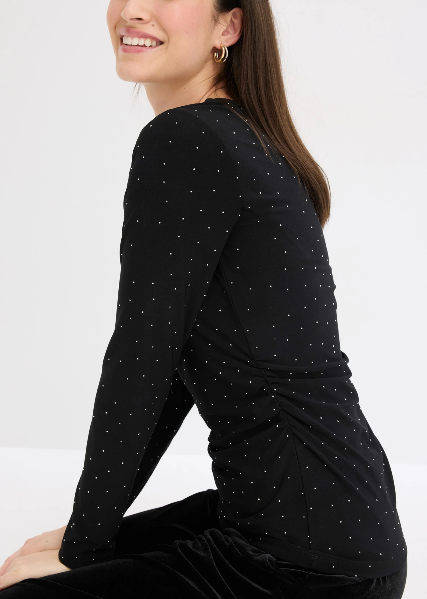 Longsleeve • zwart • bonprix online shop