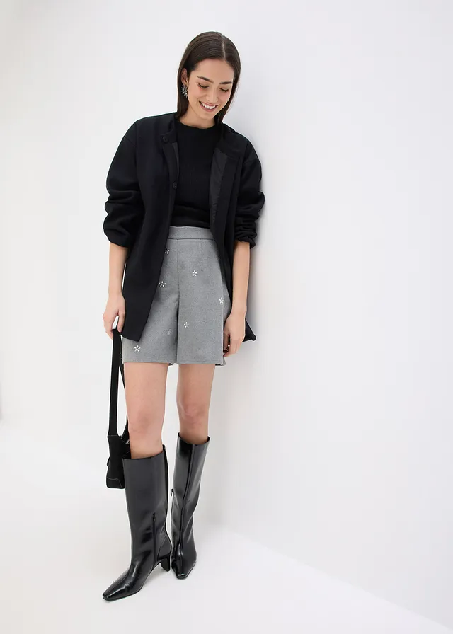 Short, Kleur: grijs gemêleerd