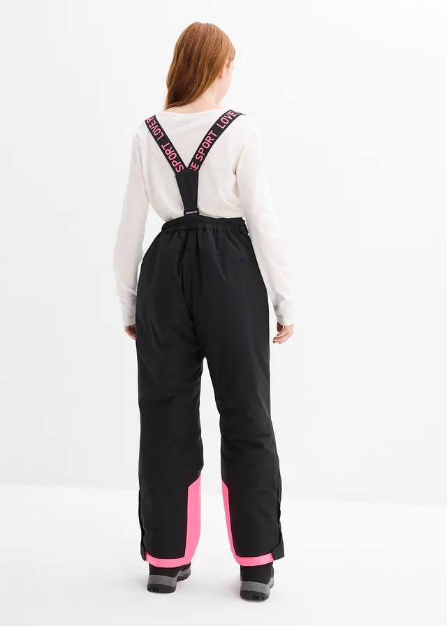 Waterdichte skibroek met afneembare bandjes • zwart • product-page.page-title-suffix