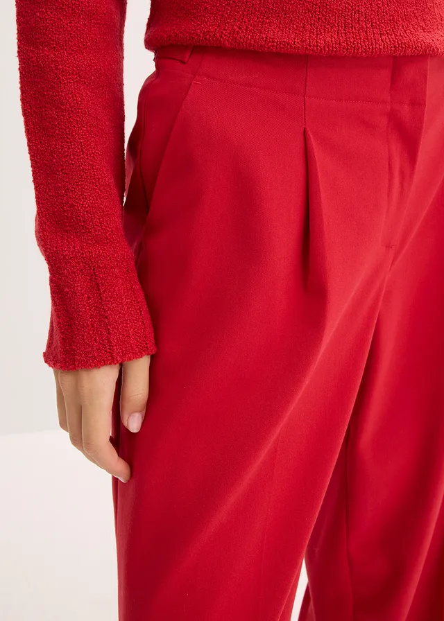 Pantalon palazzo • rouge chili • product-page.page-title-suffix