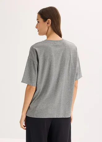 Oversized shirt • grijs gemêleerd • bonprix online shop