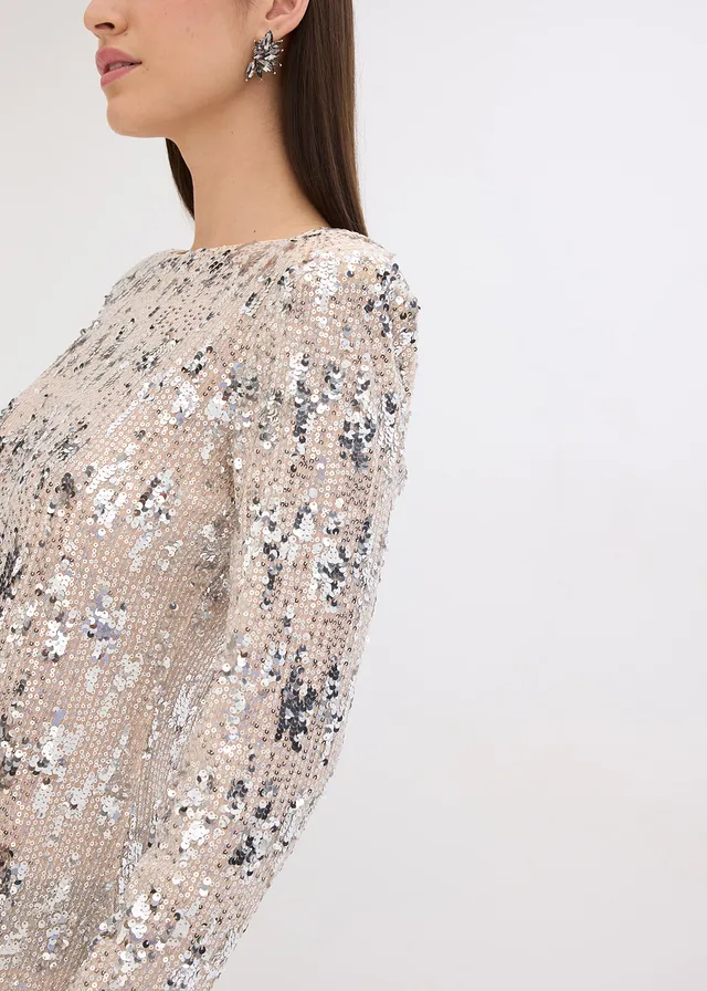 Robe à sequins • doré-argenté • product-page.page-title-suffix
