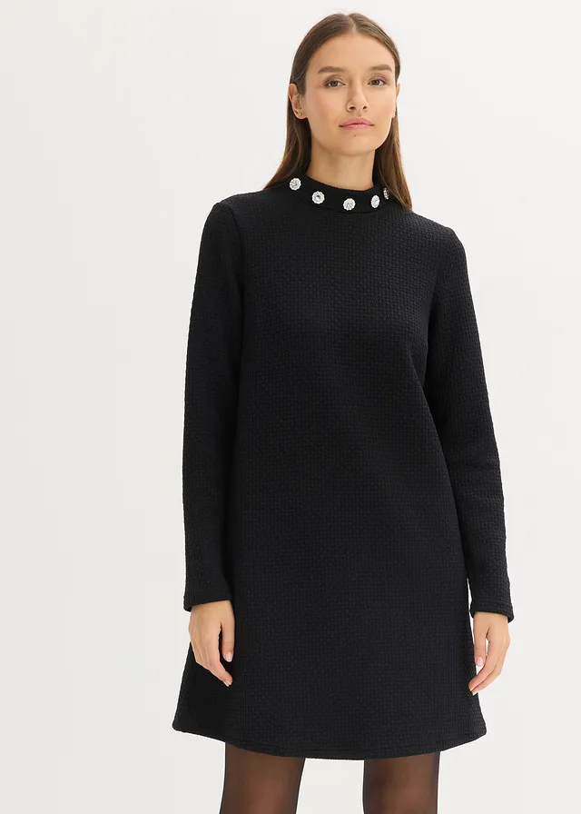 Robe courte, Couleur: noir