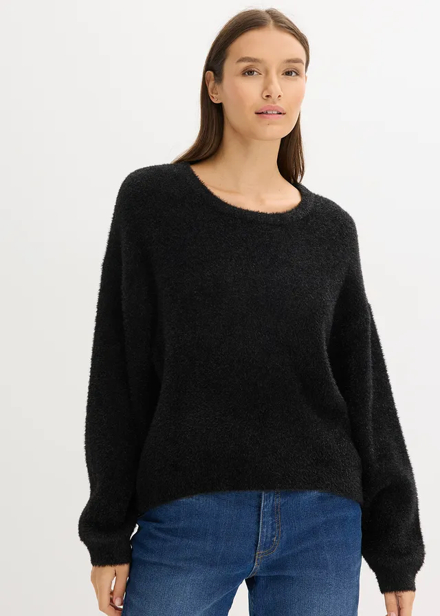 Pull en fine maille • noir • product-page.page-title-suffix