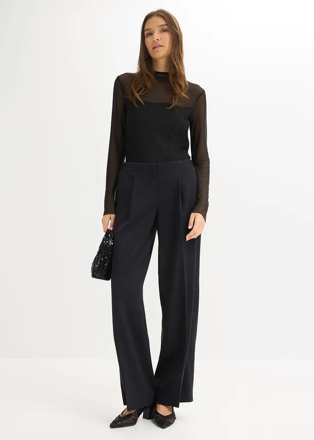Pantalon palazzo • noir • product-page.page-title-suffix