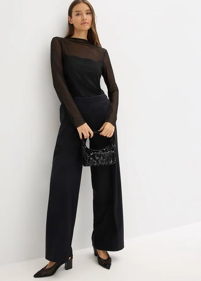 Pantalon palazzo • noir • product-page.page-title-suffix
