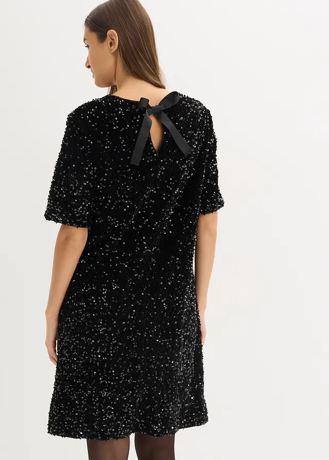 Robe courte à sequins • noir • product-page.page-title-suffix