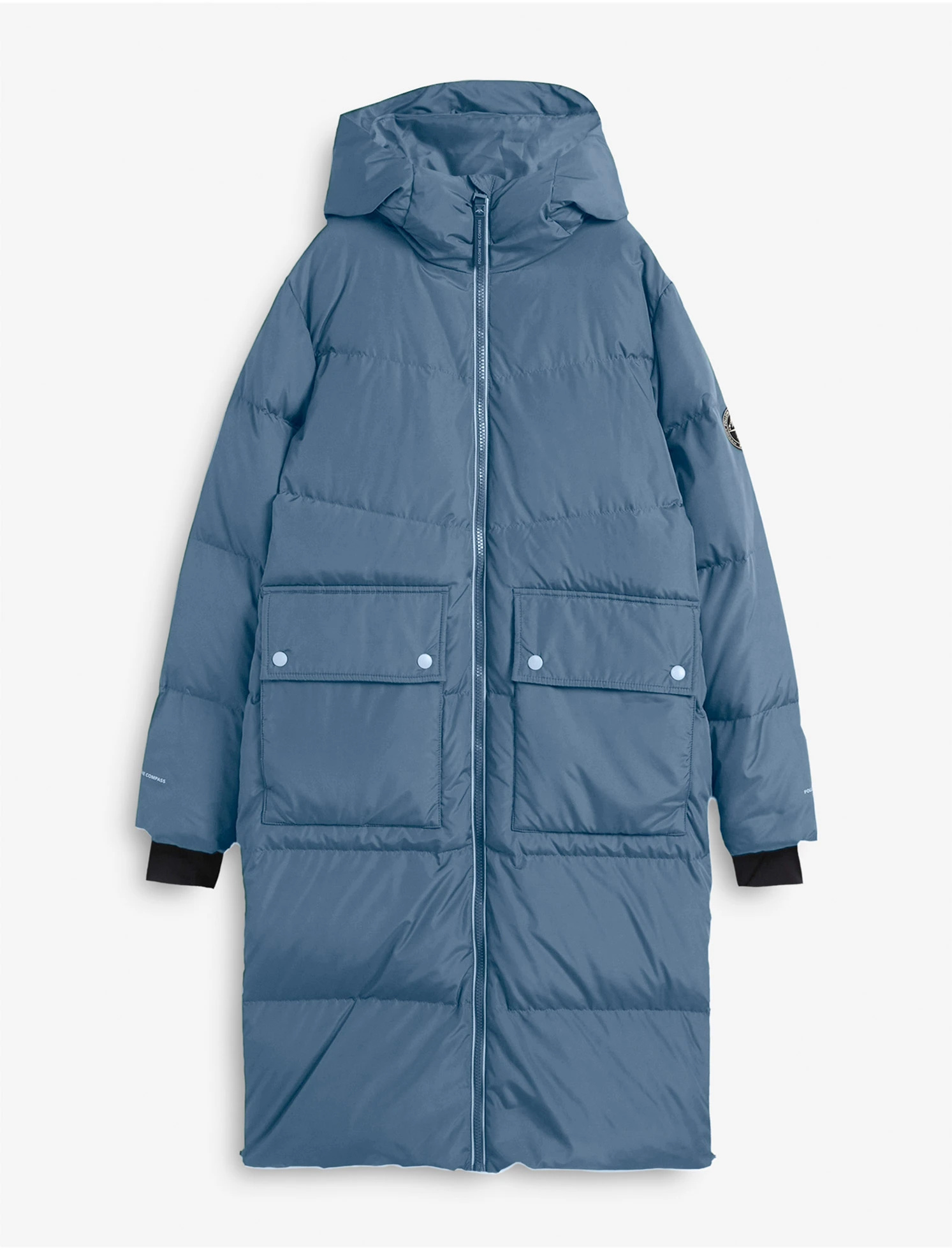 Doudoune à détails réfléchissants • bleu/gris • Boutique bonprix