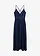 Robe à fines bretelles, Couleur: bleu foncé