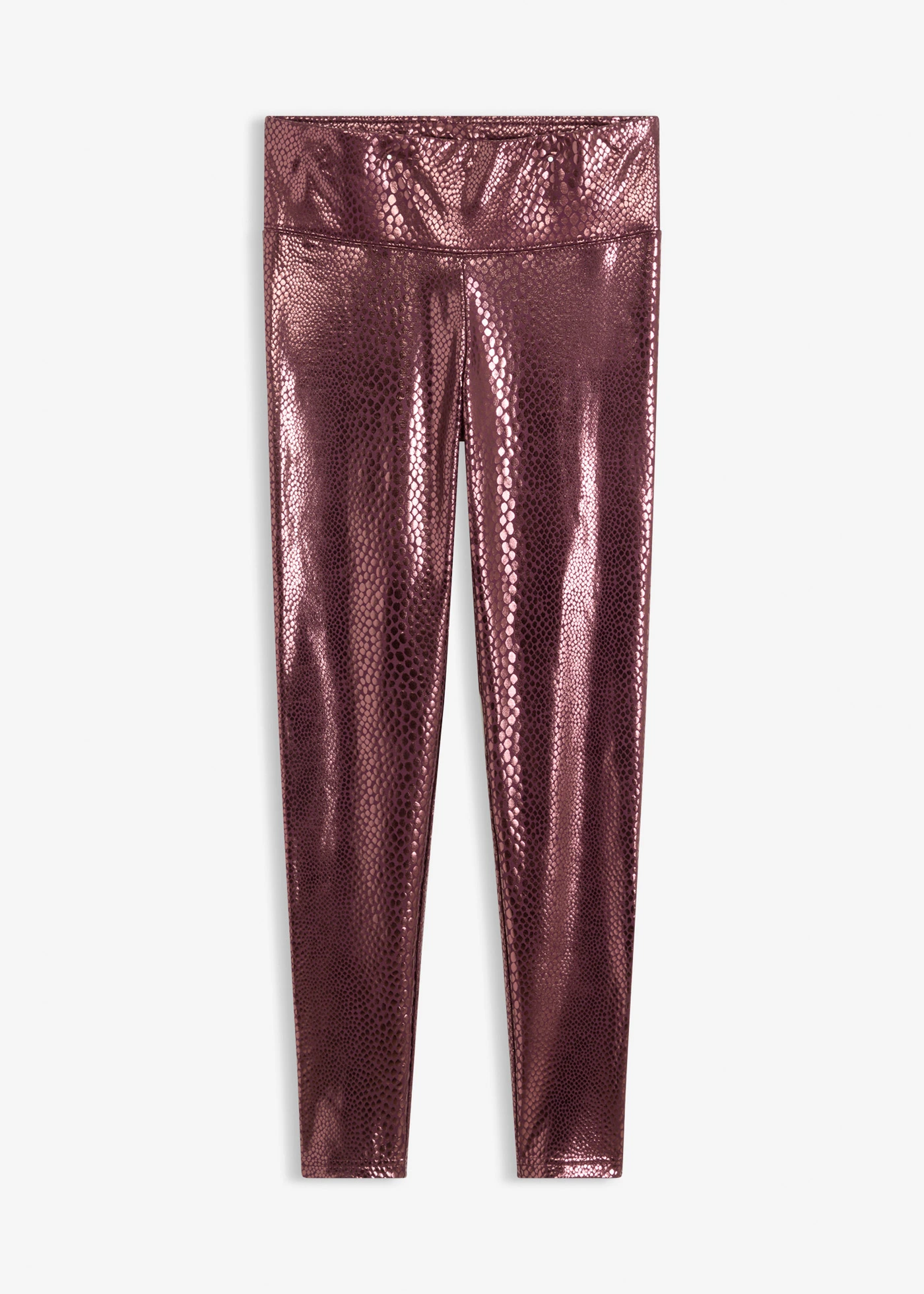 Legging en tissu enduit ultra-brillant • bordeaux • Boutique bonprix