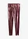 Legging en tissu enduit ultra-brillant, Couleur: bordeaux