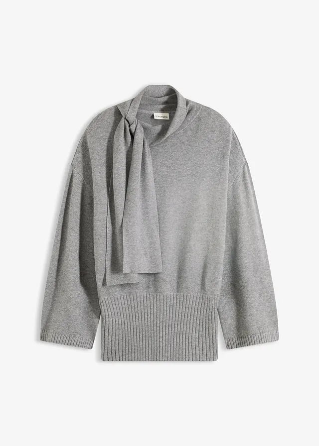 Pull oversize et doux en viscose majoritaire