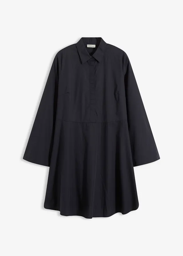 Rochie tip cămașă din bumbac 100%