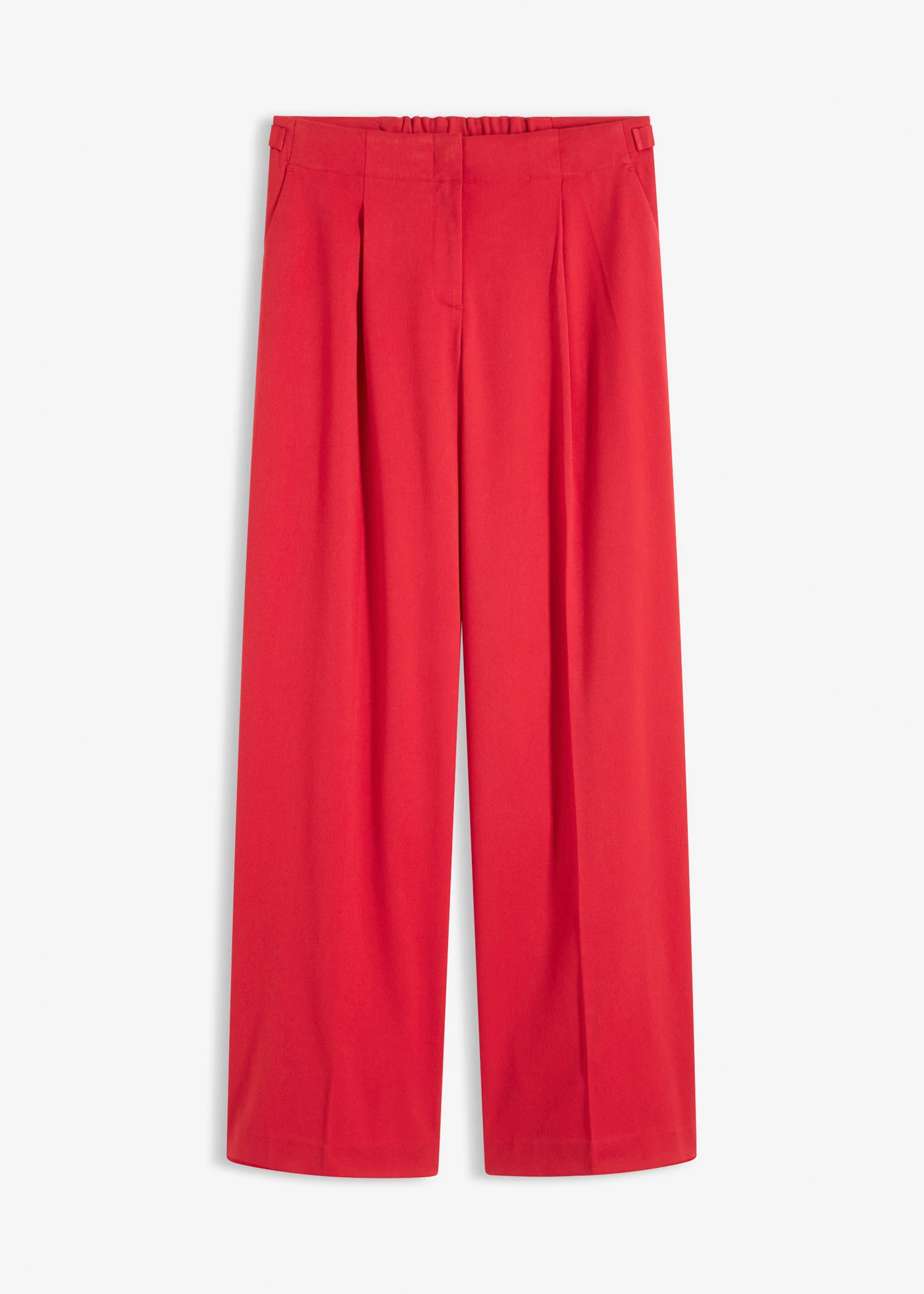 Palazzo broek in een soepele viscosemix • chilirood • bonprix online shop
