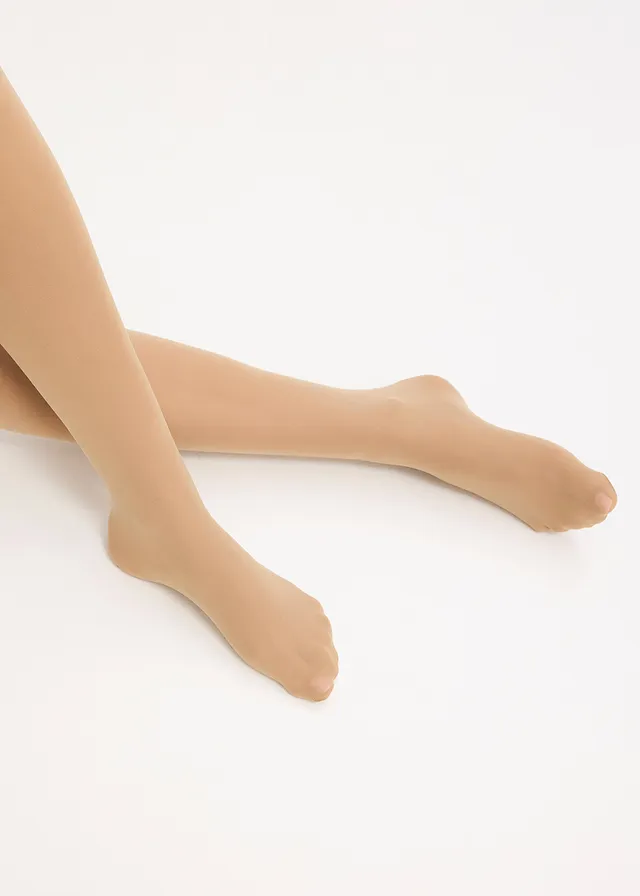 Panty 30 den met gerecycled polyamid, Kleur: beige