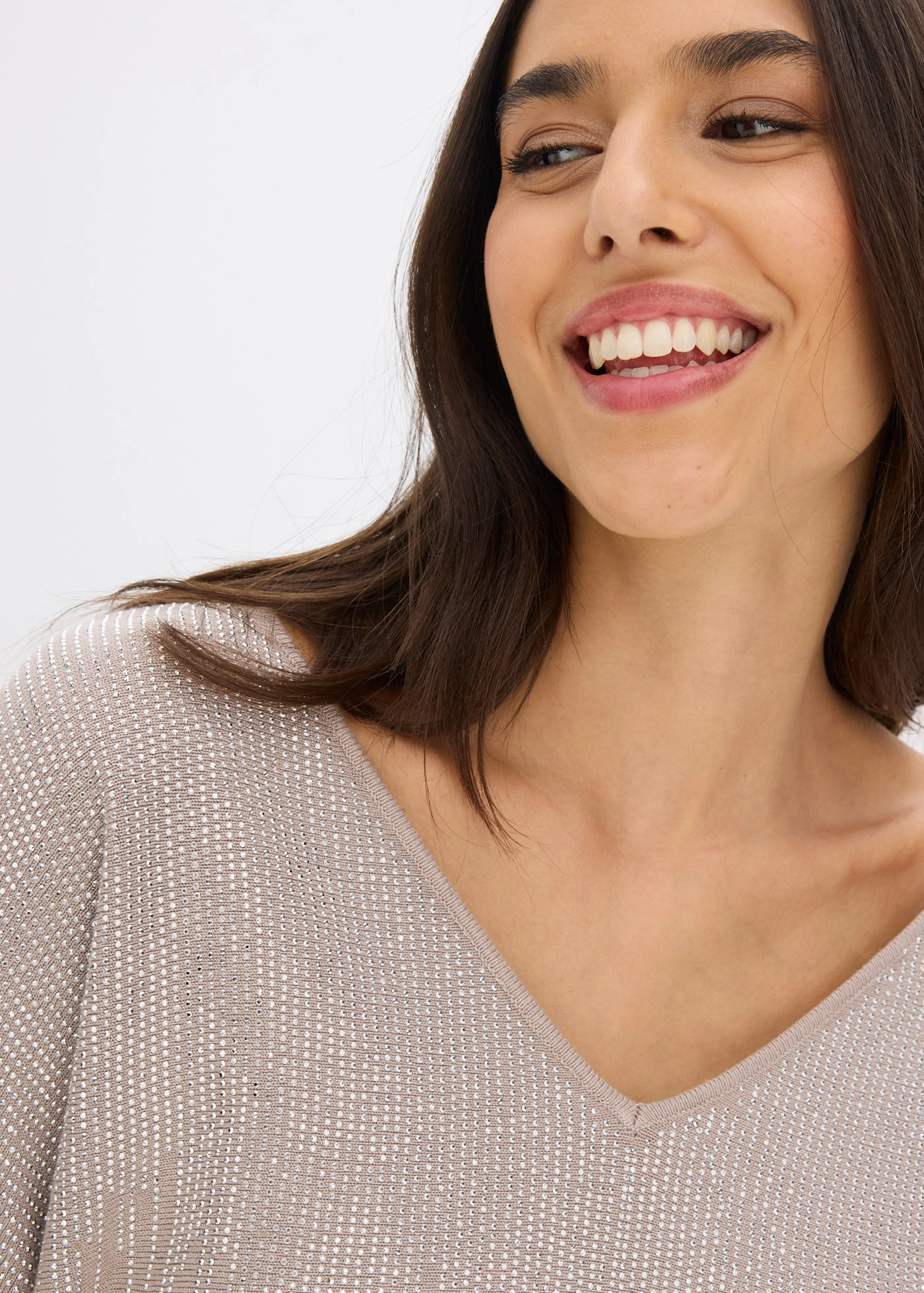 Trui met strass • natuursteen • bonprix online shop