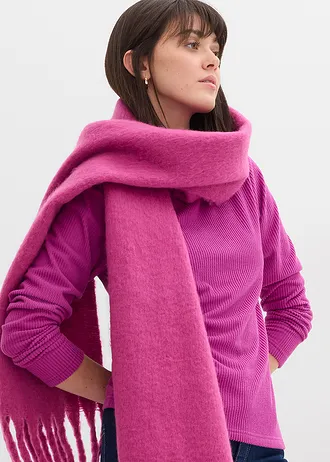 Termo tričko se stojáčkem • tmavě fuchsiová • bonprix obchod