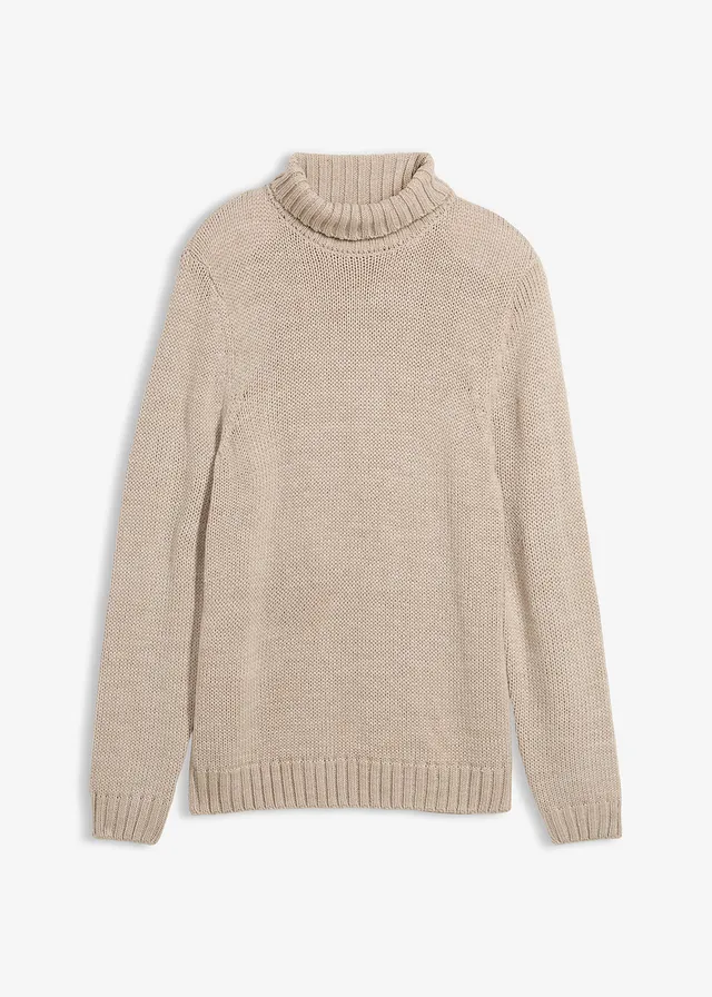 Sweter z golfem