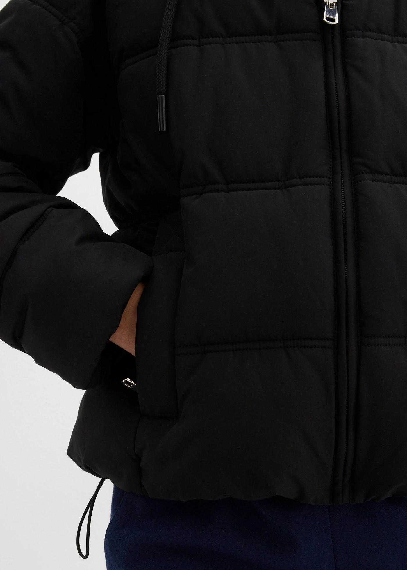 Geacă matlasată scurtă • negru • magazin bonprix