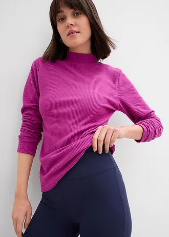 Legging avec fermeture zippée dans la couture • bleu foncé • Boutique bonprix