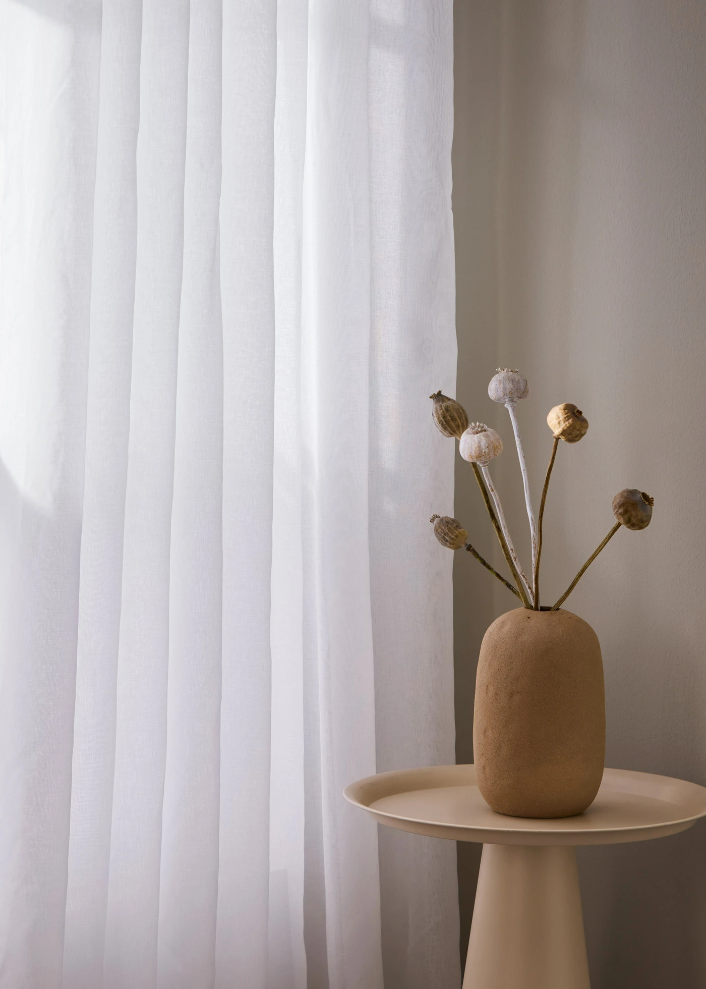 Voilage finement texturé (1 pce), aussi en extra long • blanc • Boutique bonprix