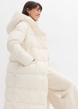 Doudoune longue et oversize • blanc nacré • Boutique bonprix