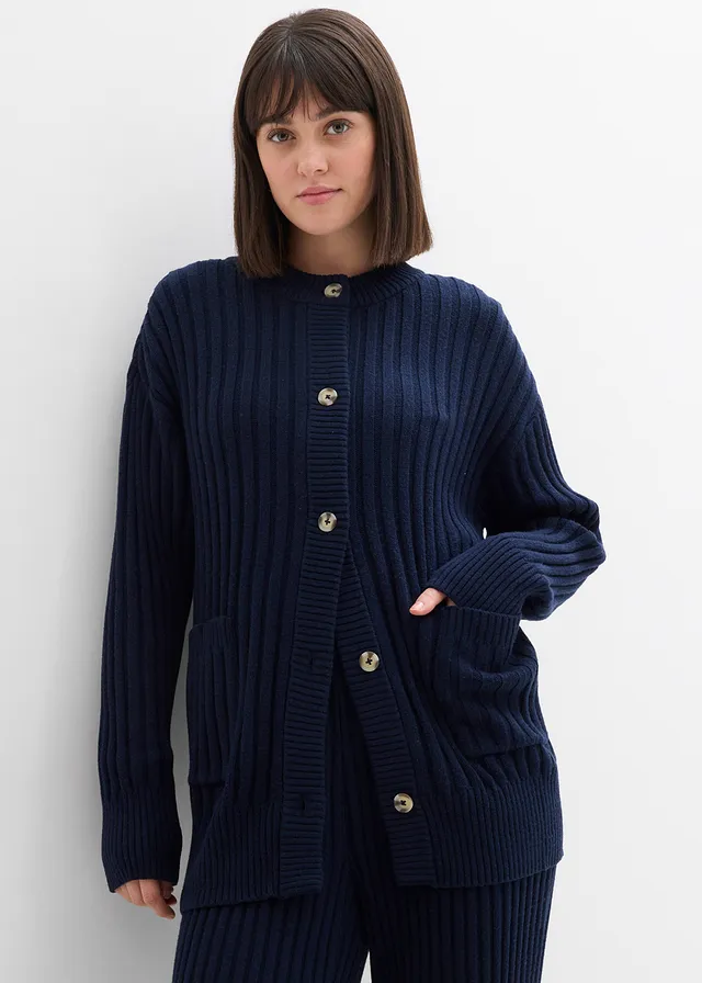 Gilet en maille douce • bleu foncé • product-page.page-title-suffix