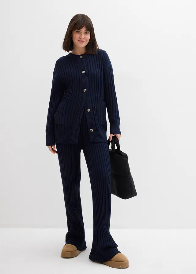 Gilet en maille douce • bleu foncé • product-page.page-title-suffix