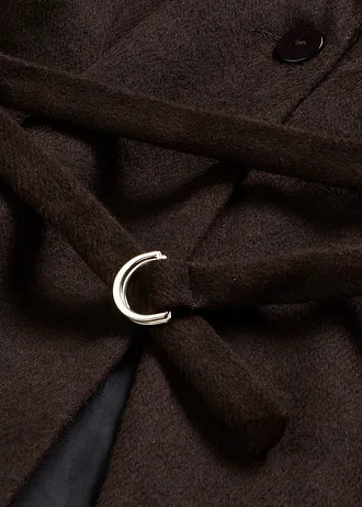 Kabát • tmavě hnědo-černá • bonprix obchod