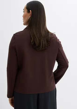 Blazer van Punta di Roma, Kleur: donkerbruin