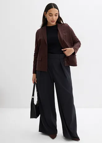 Blazer van Punta di Roma, Kleur: donkerbruin