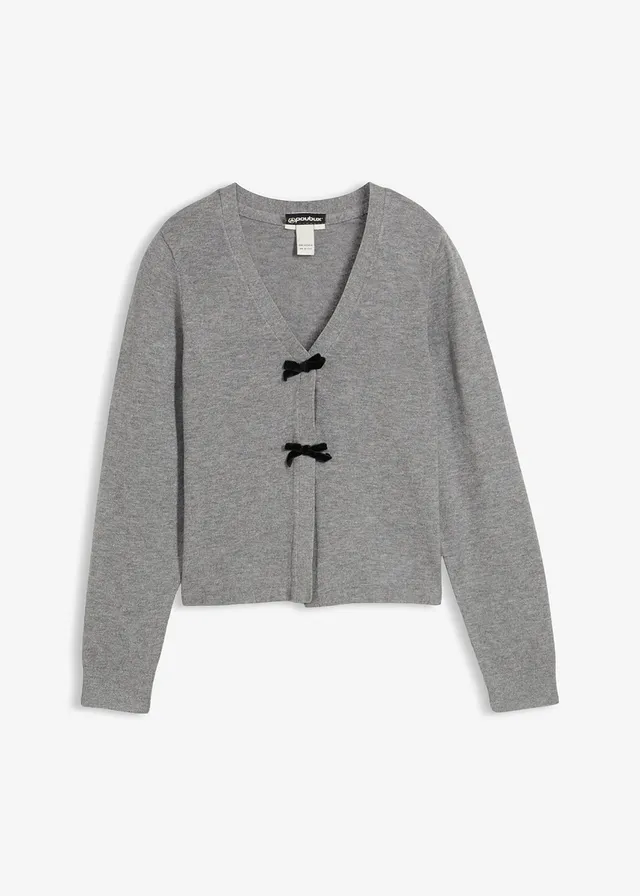 Gilet doux en maille, viscose majoritaire