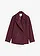 Peacoat in een wolmix, Kleur: wijnrood