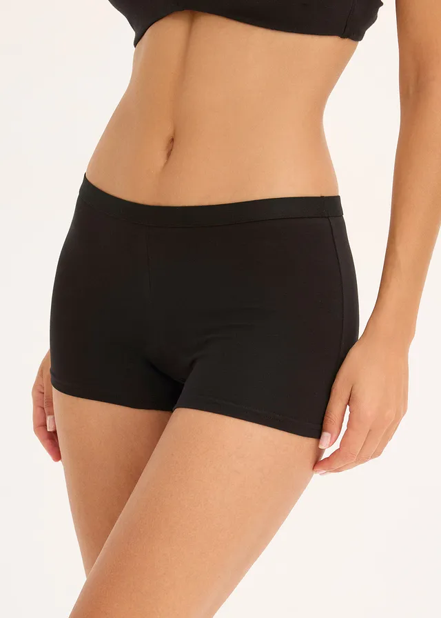 Lot de 3 boxers coton femme • noir • product-page.page-title-suffix
