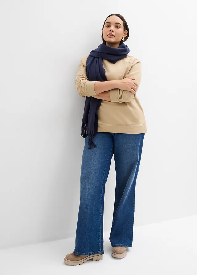 Sweat-shirt, Couleur: kaki clair