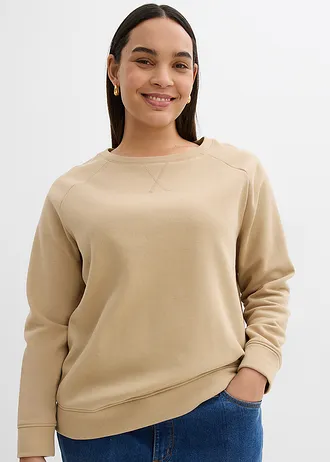 Mikina, barva: světlá khaki