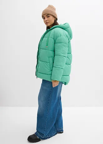 Doudoune oversize, Couleur: vert nacré