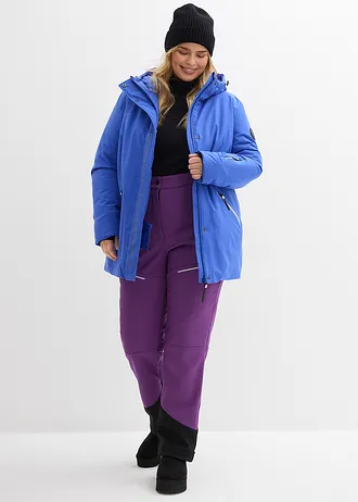 Outdoor ski-jas, waterdicht, Kleur: edelsteenblauw